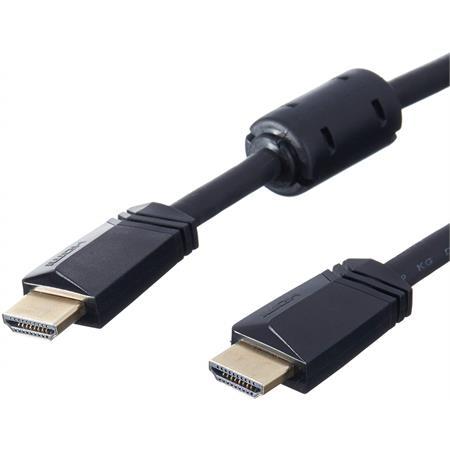 Hama UHS HDMI Altın Uçlu 8K Siyah Görüntü Kablosu 2m