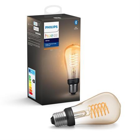 Philips Hue Filament ST64 E27 Duylu Bluetooth Özellikli Sarı Işıklı Ampul