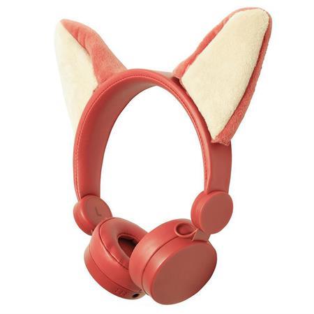 Nedis Franky Fox Turuncu Çıkarılabilir Aksesuarlı Kulak Üstü Çocuk Kulaklığı