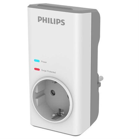 Philips CHP7010W/10 Akım Korumalı Tekli Priz